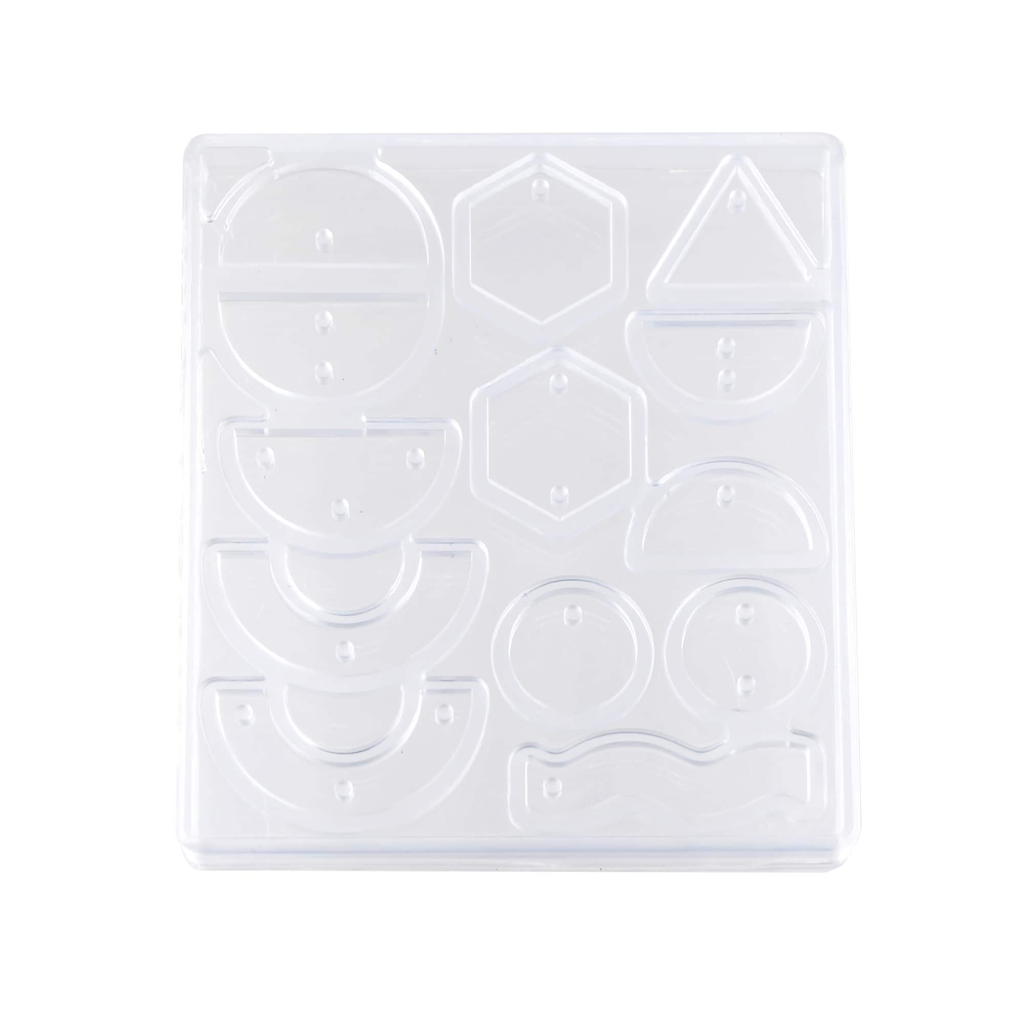 Blue Moon Studio™ UV Resin Craft Basic Shapes Silicone Mold